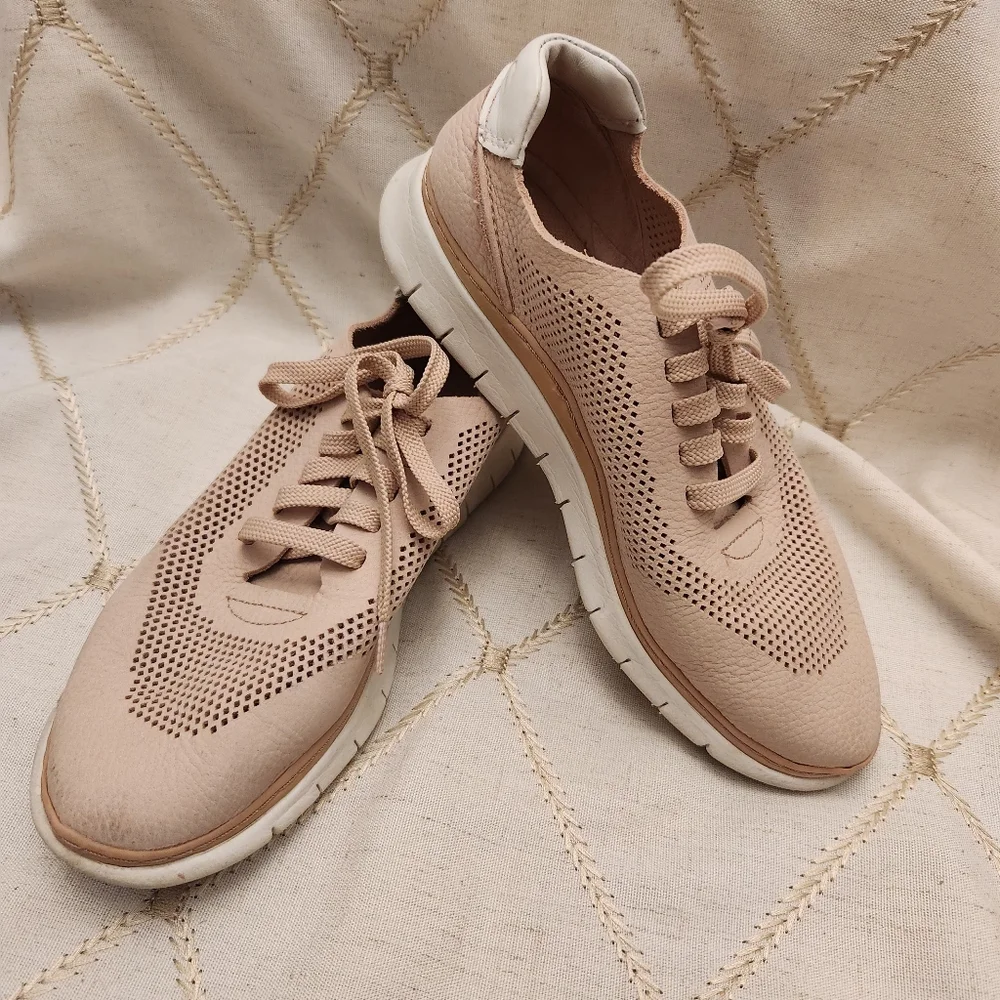 Vionic Joey Sneakers Women's Size 6 Dusty Pink‎ Athletic Walking Comfort GUC